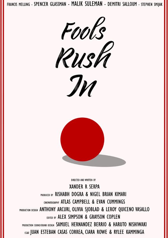 Fools Rush In poster